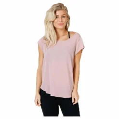 Vic S/S Solid Top Pink