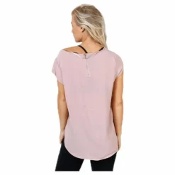 Vic S/S Solid Top Pink