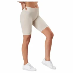 Vicky Rib Seamless Shorts Grey