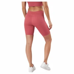Vicky Rib Seamless Shorts Red