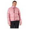 Volume Puffer Jacket Pink Edge