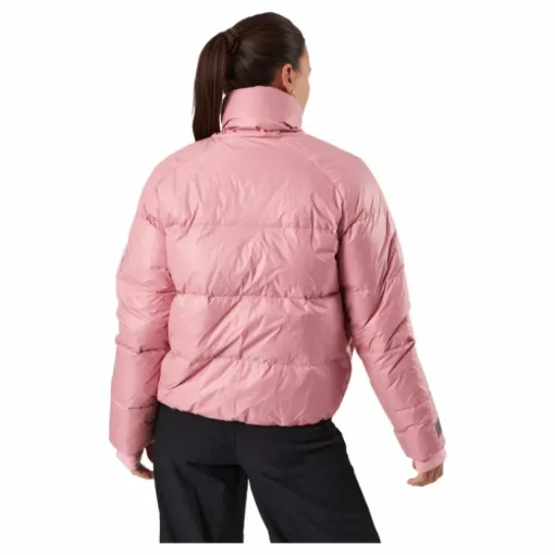 Volume Puffer Jacket Pink Edge