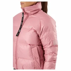 Volume Puffer Jacket Pink Edge