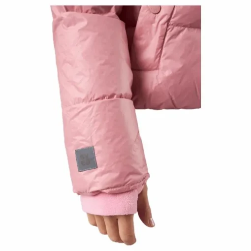 Volume Puffer Jacket Pink Edge