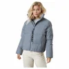 Volume Puffer Jacket Silver Reflex
