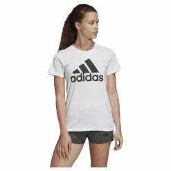 W Badge Of Sport Cotton Tee - Regular Fit White