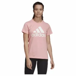 W Badge Of Sport Cotton Tee - Regular Fit Glory Pink