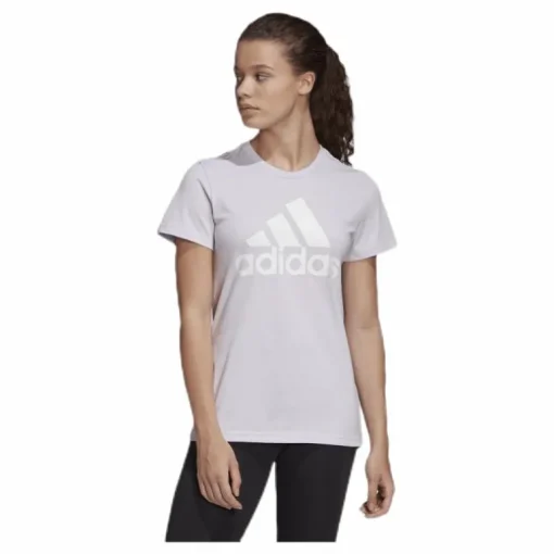 W Badge Of Sport Cotton Tee - Regular Fit Purple Tint