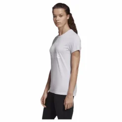 W Badge Of Sport Cotton Tee - Regular Fit Purple Tint