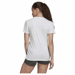 W Badge Of Sport Cotton Tee - Regular Fit White