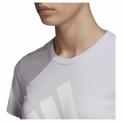 W Badge Of Sport Cotton Tee - Regular Fit Purple Tint