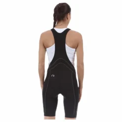 W Bike 8 Panels Bib Shorts Black