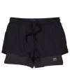 W Double Layer Shorts Black