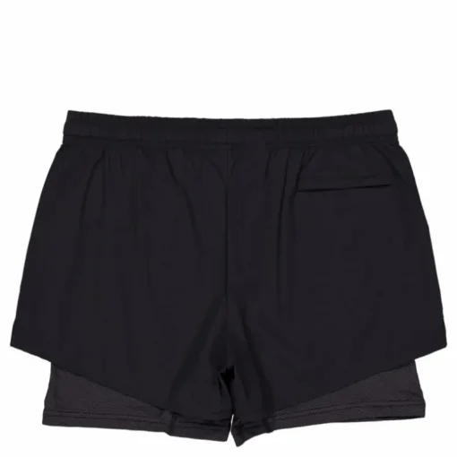 W Double Layer Shorts Black