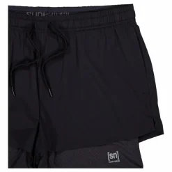 W Double Layer Shorts Black