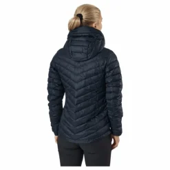 W Frost Down Hood Jacket Black