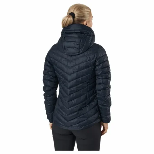W Frost Down Hood Jacket Black