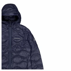 W Helium Down Hood Jacket Blue Shadow
