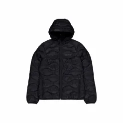 W Helium Down Hood Jacket Black