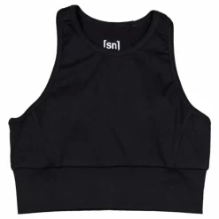 W Liquid Flow Top Black