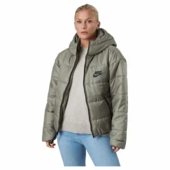 W Nsw Syn Tf Rpl Hd Jkt Matte Olive/matte Olive/black