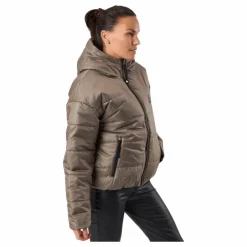 W Nsw Syn Tf Rpl Hd Jkt Olive Grey/black/black