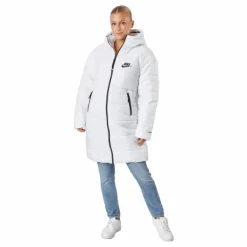 W Nsw Syn Tf Rpl Hd Parka Summit White/summit White/blac
