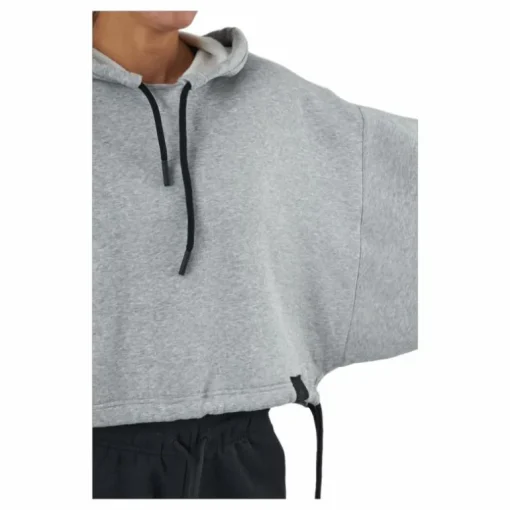 W Pr Hoodie Rlx Fleece Medium Grey Heather