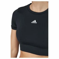 W Sml Fit T Black/white