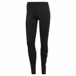 W Stacked Logo Cotton Tights Black / White