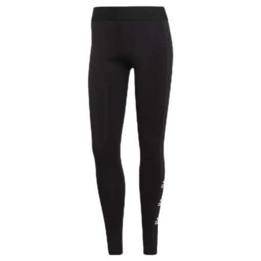 W Stacked Logo Cotton Tights Black / White