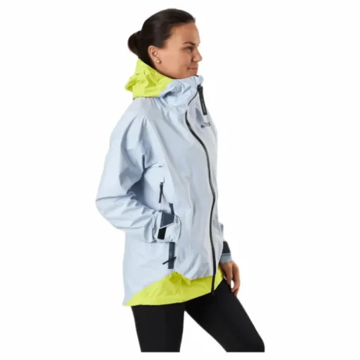 W Terrex Myshelter Gore-Tex Active Jacket Halo Blue / Acid Yellow