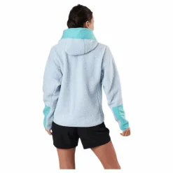 W Terrex Sherpa Fullzip Fleece Acid Mint / Halo Blue