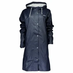 Wings A-shape Rain Coat Navy Blaze