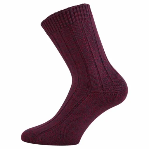 Womens Bamboo Blended Walking Socks - Suzy Red