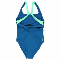 Womens Flex Band Swimsuit With Blue/green