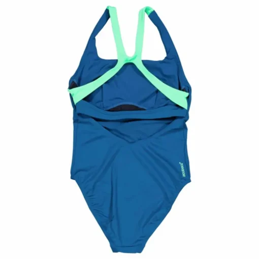 Womens Flex Band Swimsuit With Blue/green