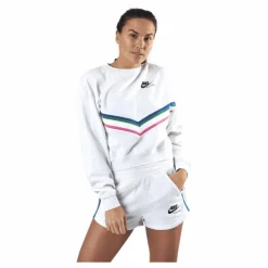 Womens Nsw Heritage Crew Birch Heather/Black