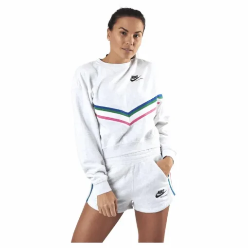 Womens Nsw Heritage Crew Birch Heather/Black