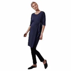 Wonton Dress Blue