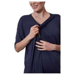 Wonton Dress Blue