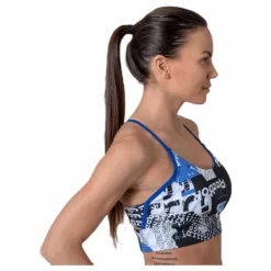 Wor Myt Aop Bra Blue/Black