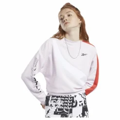 Wor Myt Colorblocked Crew White