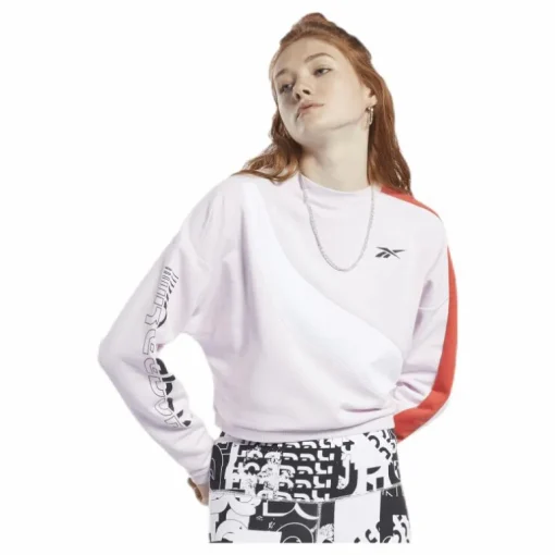 Wor Myt Colorblocked Crew White