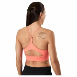 Wor Tri Back Bra- Pad Pink