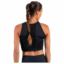 Yin Crop Top Black