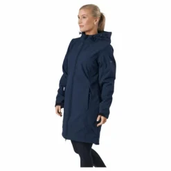 Zadie W Long Softshell Jacket Navy Blazer