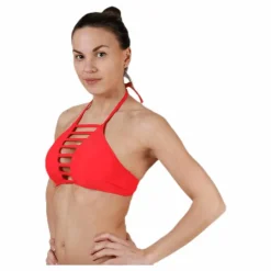 Zoé High Neck Red