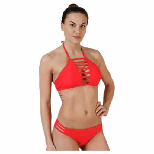 Zoé High Neck Red