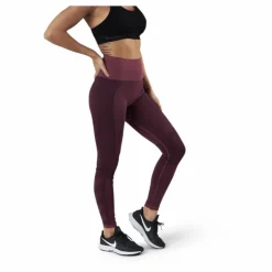 Zona High Waist Seamless Tights Red
